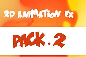 视频素材-152个二维卡通动漫能量拳击射击水火血剑光烟尘MG视频素材