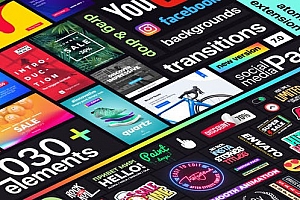 PR脚本-2030个社交网络媒体竖屏封面宣传海报包装介绍展示动画