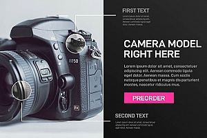 Premiere模板-产品促销展示好物推荐模板