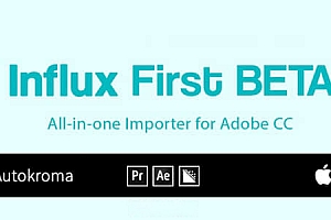 多种特殊视频编码格式素材直接导入软件工具 Influx Free Beta v1.2.1