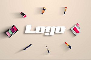Premiere模板-化妆品淘宝客品牌店铺宣传视频片头LOGO动画展示模板