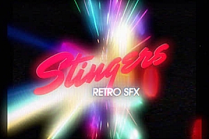 音效素材-复古视觉VCR广播磁带录音机VHS音效包 Retro Stingers SFX