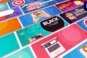 视频Banner广告Pr动态图形模板Mogrt下载